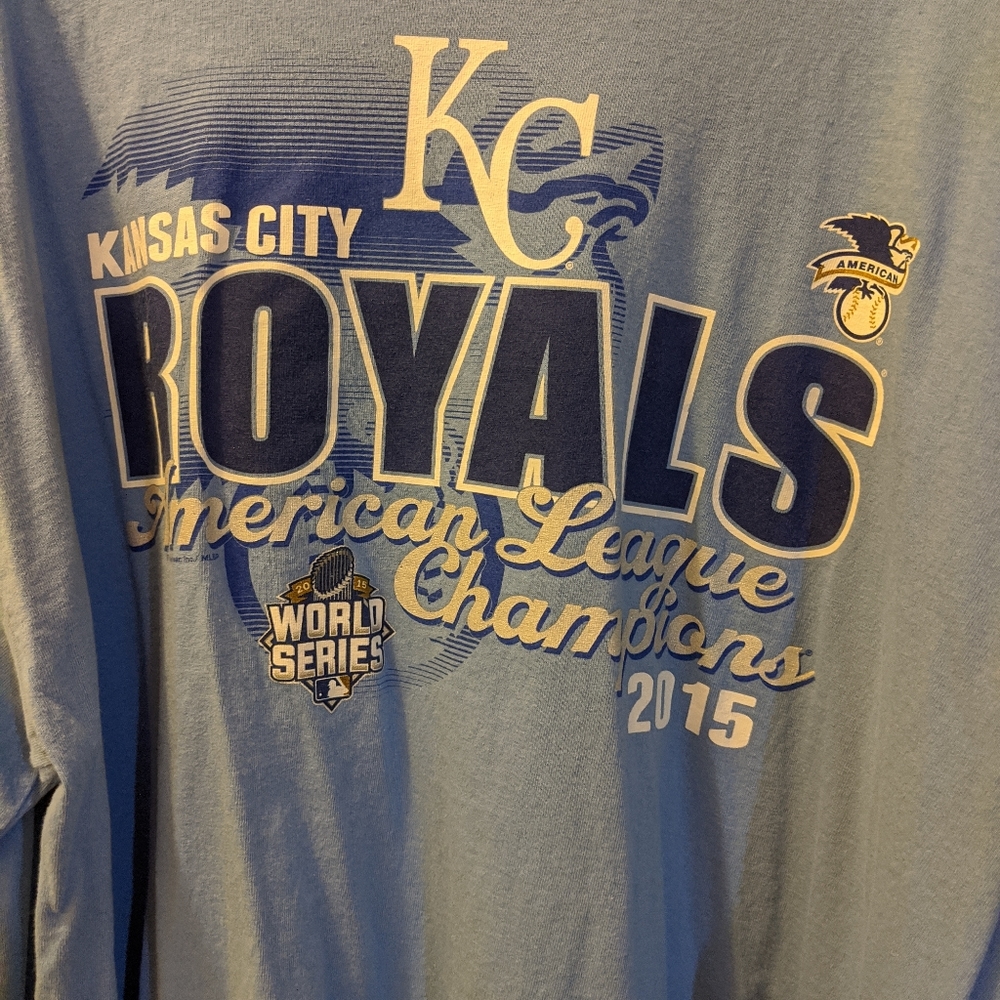 KC Royals 2015 American League Champs LS Tee